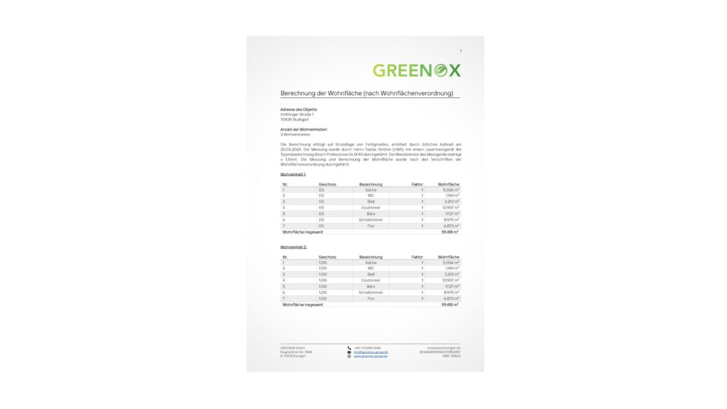 Wohnflächenberechnung-online-GREENOX-Beispiel