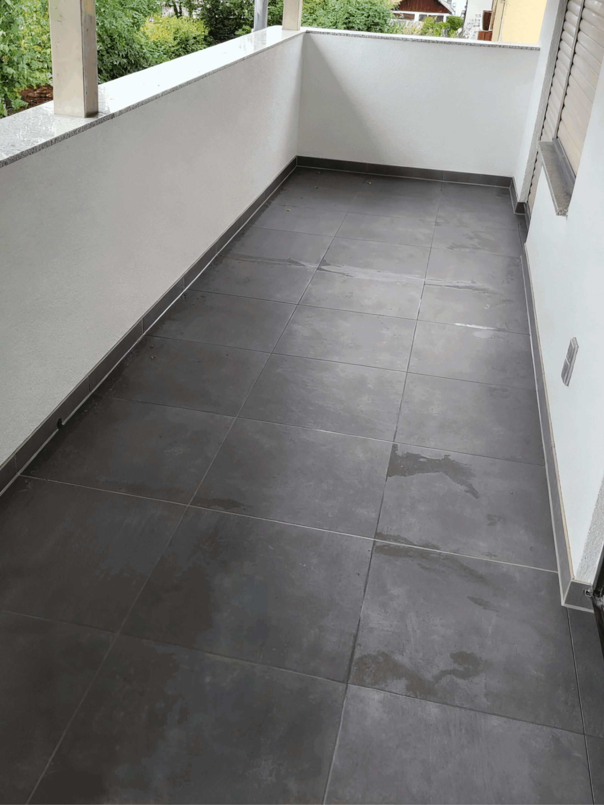 Fliesen auch für draußen - frostbeständig & langlebig