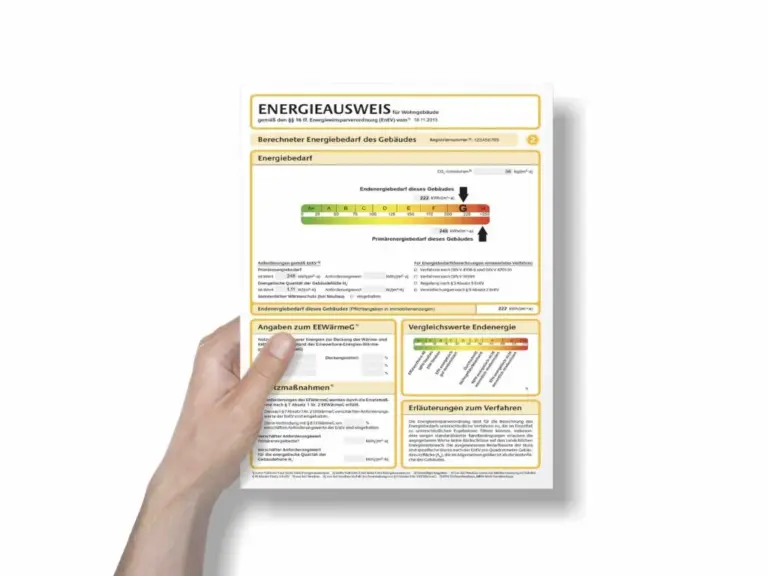 Energieausweis Gewerbe