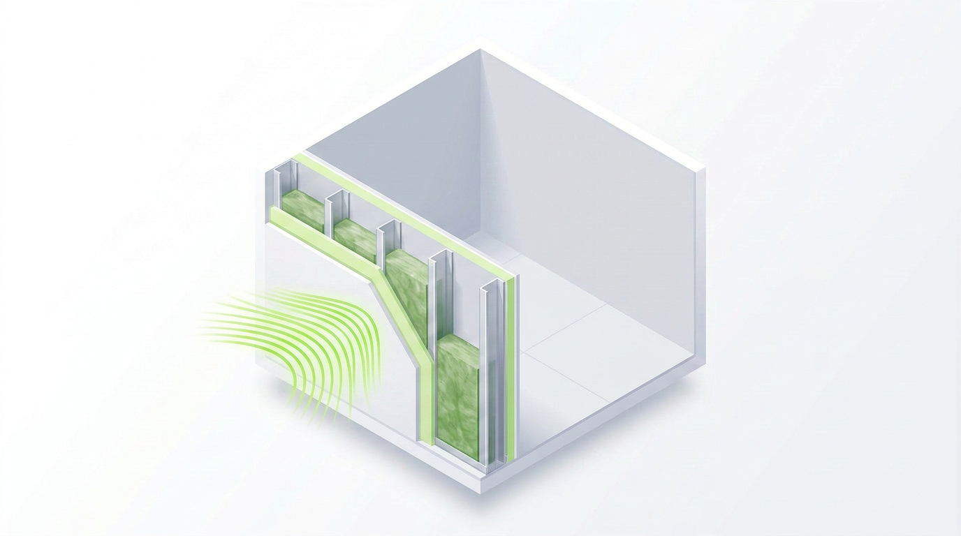 Schalldämmung Wand GREENOX