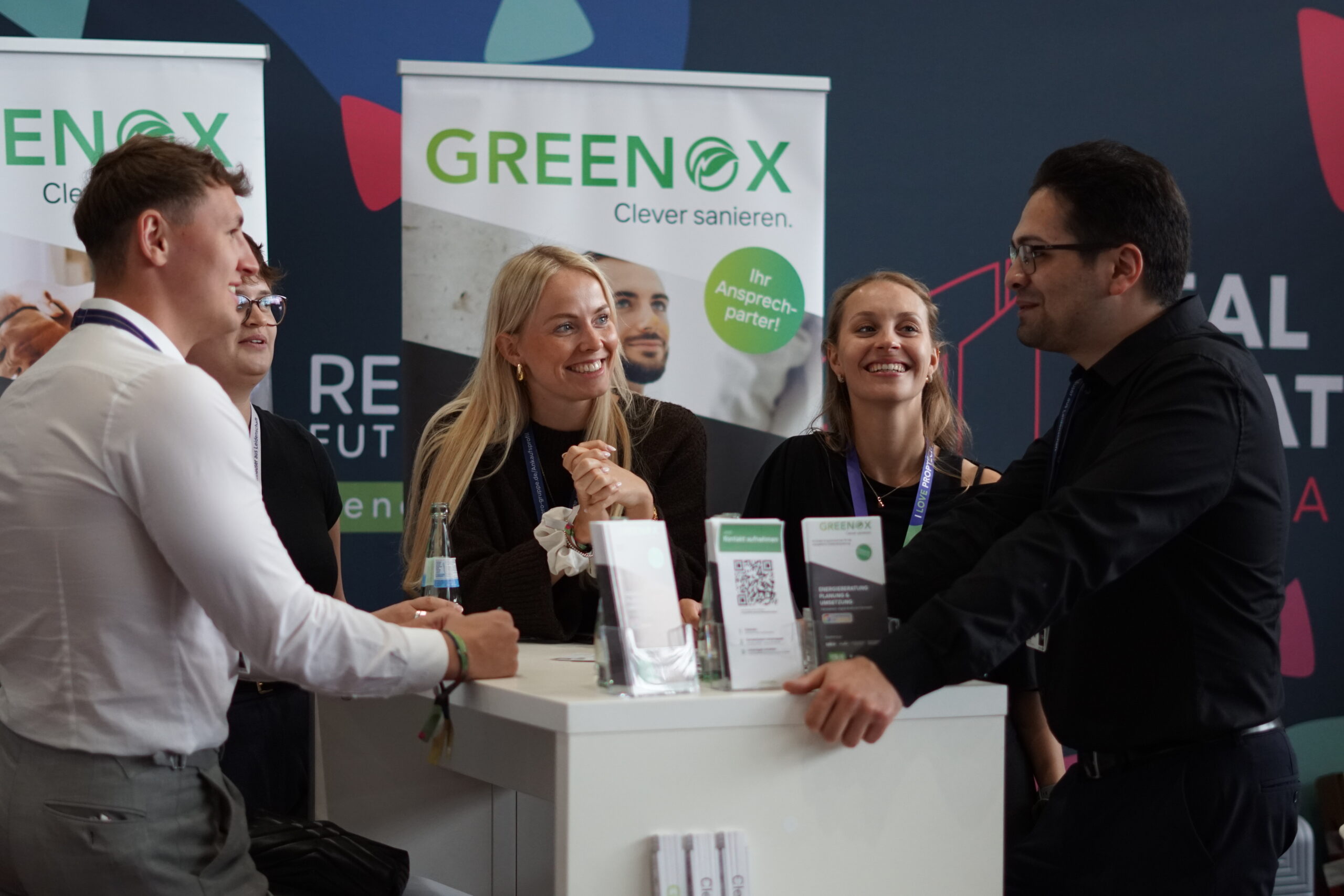 GREENOX Team auf der Messe REA 26